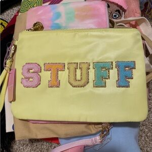 Stoney Clover Lane 'STUFF' clutch